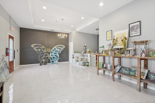 Chandelier, Interior, Recessed Lighting