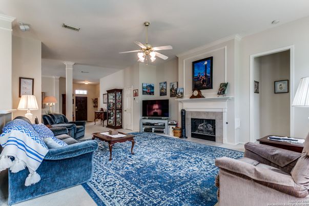 Fireplace, Interior, Living room