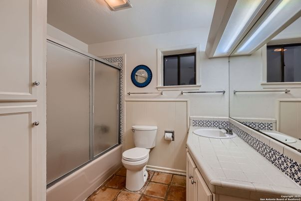Bathroom, Glass Shower, Interior, Tile Countertops