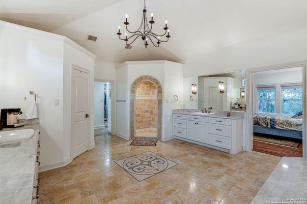 Bathroom, Bedroom, Chandelier, Interior