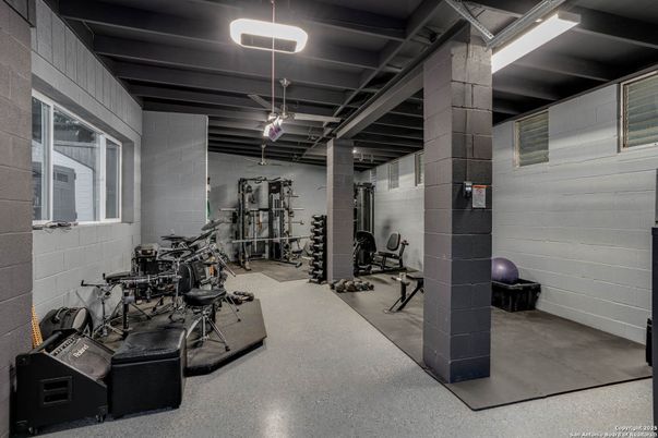 Fitness Equipment, Gym, Interior