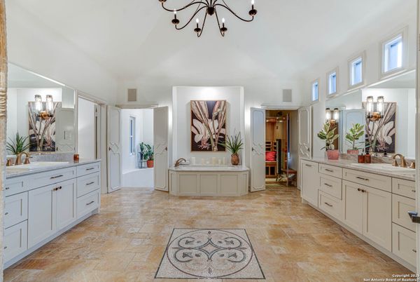 Bathroom, Chandelier, Dual Sink Vanities, Interior