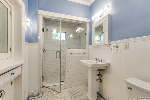 Bathroom, Glass Shower, Interior