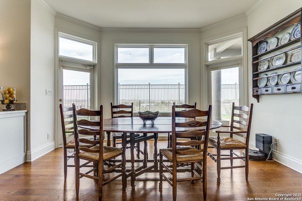 Dining room, Interior, Wood Texture Flooring