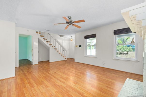 Empty room, Interior, Wood Texture Flooring