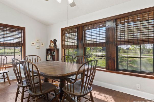 Dining room, Interior, Wood Texture Flooring