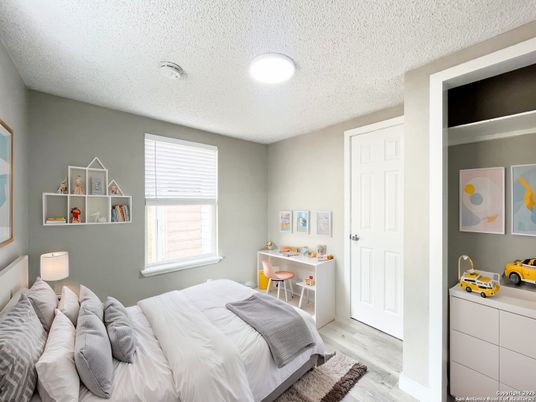 Bedroom, Home Office, Interior, Wood Texture Flooring