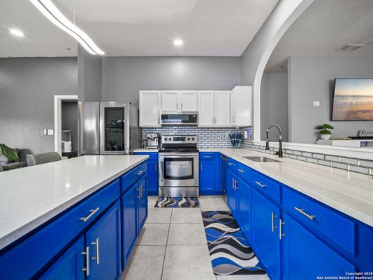 Interior, Kitchen, Recessed Lighting, Stainless Steel Appliances