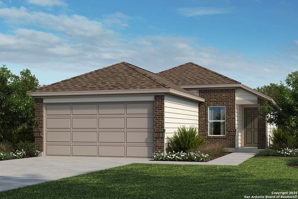 Attached, Detached Garage, Exterior, Facade, Brick Facade, Brick Traditional