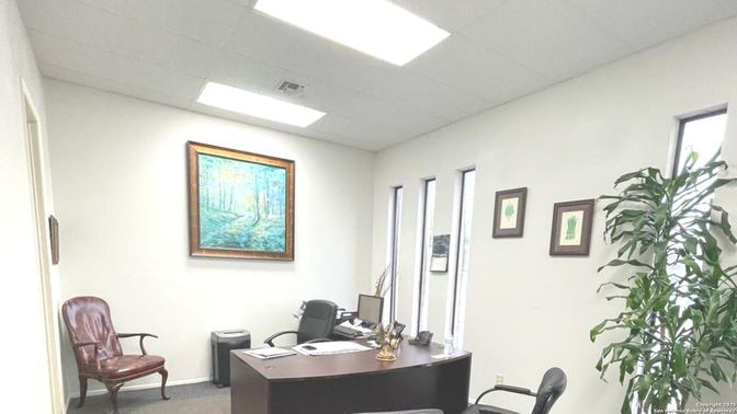 Home Office, Interior, Recessed Lighting