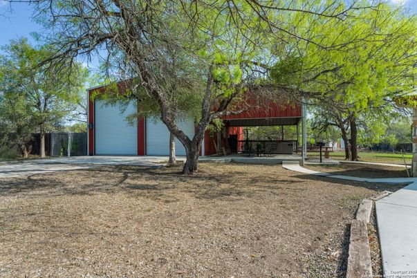 Backyard, Detached Garage, Exterior
