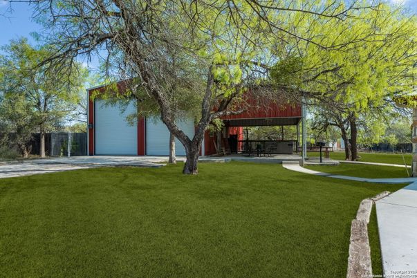 Backyard, Detached Garage, Exterior