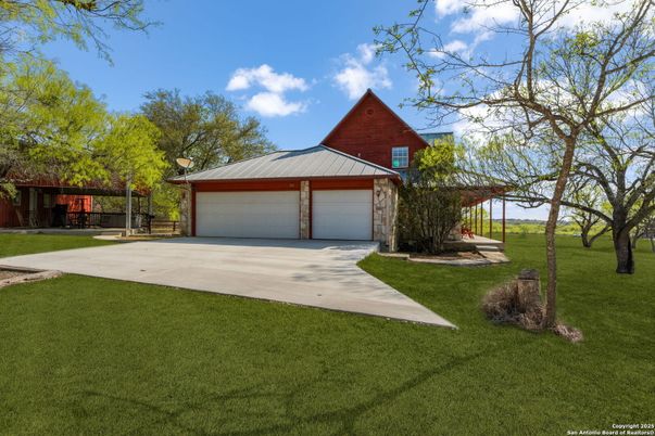 Backyard, Detached Garage, Exterior