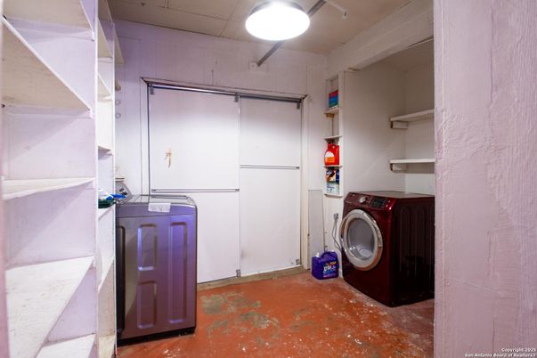 Interior, Washer