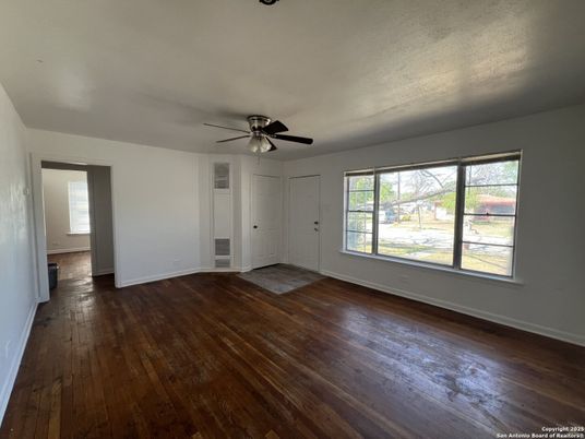 Empty room, Interior, Wood Texture Flooring
