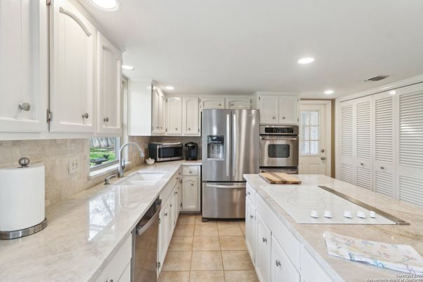Interior, Kitchen, Recessed Lighting, Stainless Steel Appliances