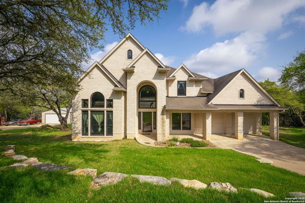 Attached, Backyard, Exterior, Facade, Brick Traditional