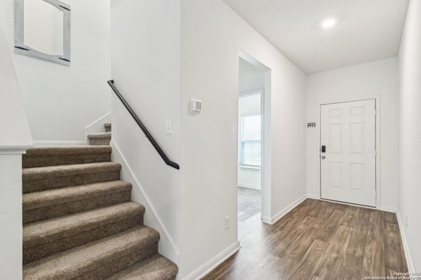 Interior, Recessed Lighting, Wood Texture Flooring