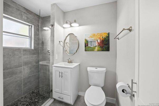 Bathroom, Glass Shower, Interior