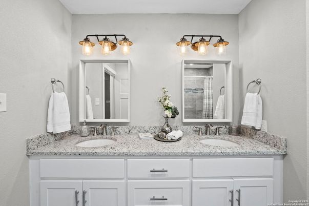 Bathroom, Dual Sink Vanities, Interior