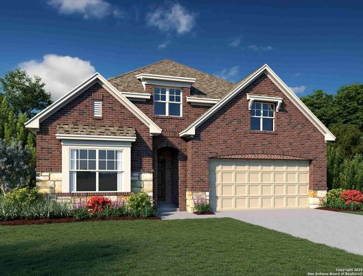 Attached, Exterior, Facade, Brick Facade, Brick Traditional