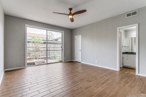 Bathroom, Empty room, Interior, Wood Texture Flooring