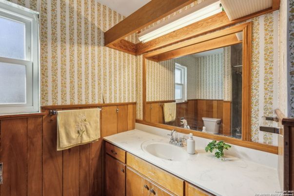 Bathroom, Interior, Wooden Walls