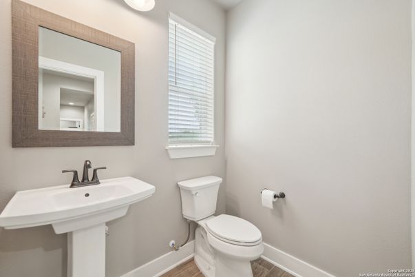 Bathroom, Interior, Wood Texture Flooring