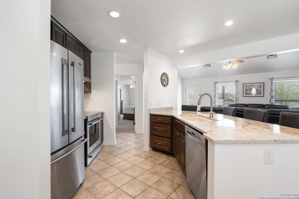 Interior, Kitchen, Recessed Lighting, Stainless Steel Appliances