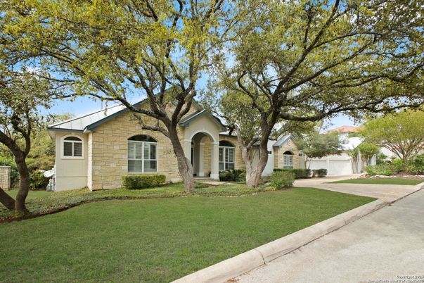 Attached, Backyard, Exterior, Facade, Spanish Mediterranean