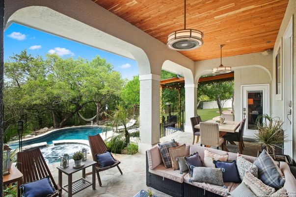 Exterior, Pool, Wooden Ceilings