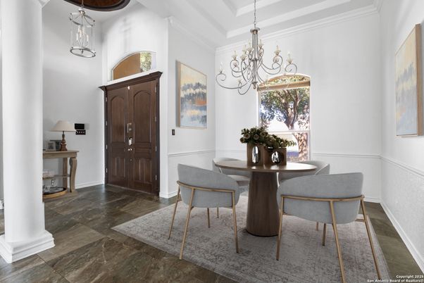 Chandelier, Dining room, Interior