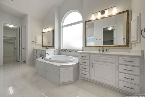 Bathroom, Dual Sink Vanities, Interior, Marble