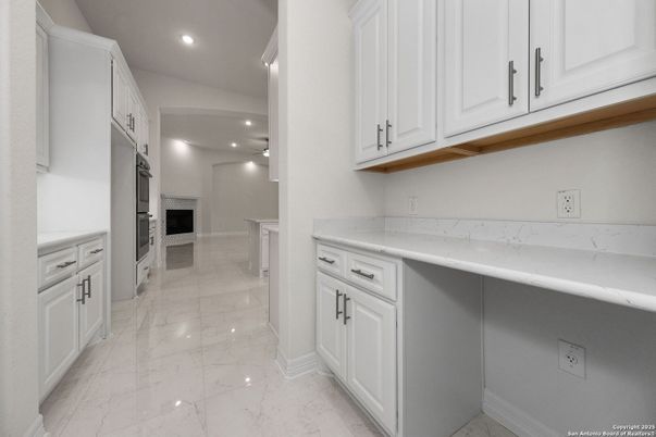 Interior, Kitchen, Marble, Recessed Lighting