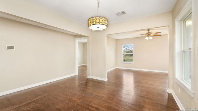 Empty room, Interior, Wood Texture Flooring
