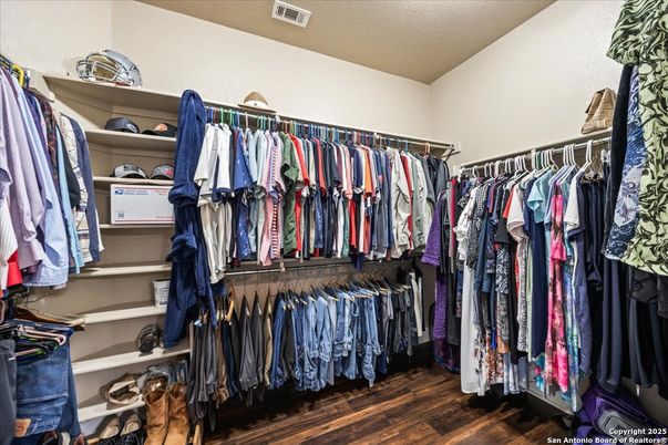 Interior, Walk-in Closets, Wood Texture Flooring
