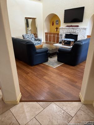 Fireplace, Interior, Living room, Wood Texture Flooring
