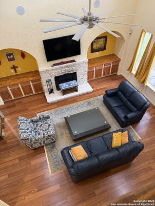 Fireplace, Interior, Living room, Wood Texture Flooring