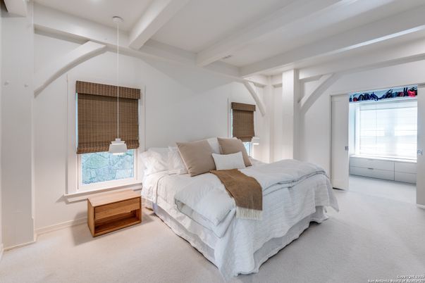 Bedroom, Interior, Pendant Lights, Recessed Lighting