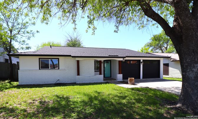 Attached, Backyard, Exterior, Facade, Ranch
