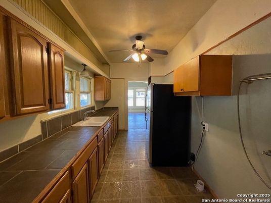 Interior, Kitchen, Tile Countertops