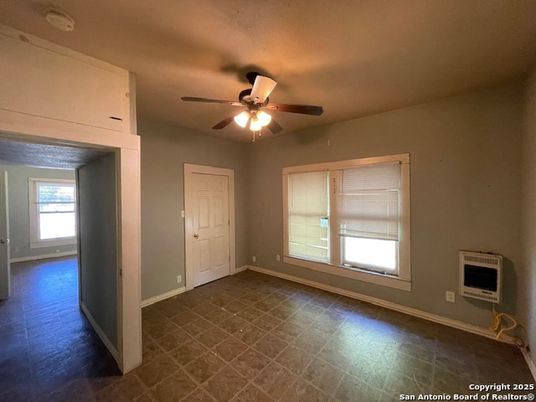 Empty room, Fireplace, Interior