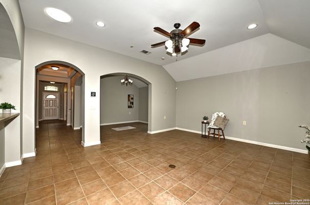 Chandelier, Empty room, Interior, Recessed Lighting