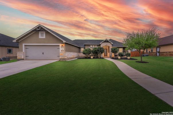 Attached, Backyard, Exterior, Facade, Ranch