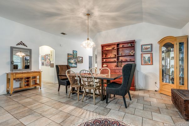 Dining room, Interior, Pendant Lights