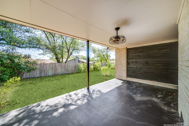 Backyard, Exterior