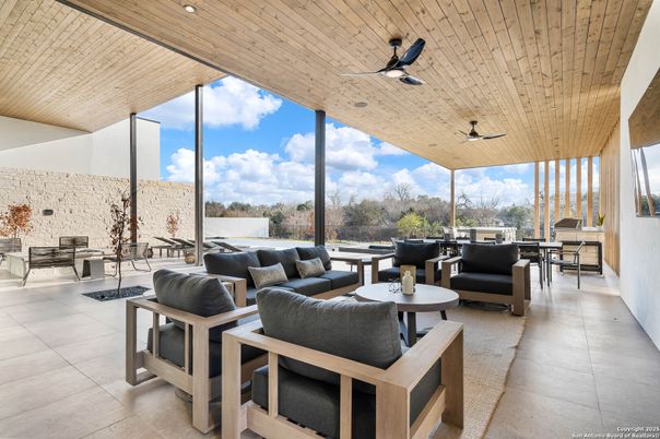 Interior, Living room, Sun Room, Wooden Ceilings