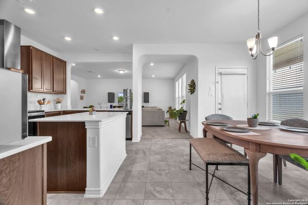 Dining room, Interior, Kitchen, Pendant Lights, Recessed Lighting
