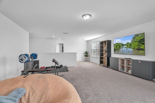 Fitness Equipment, Interior, Recessed Lighting