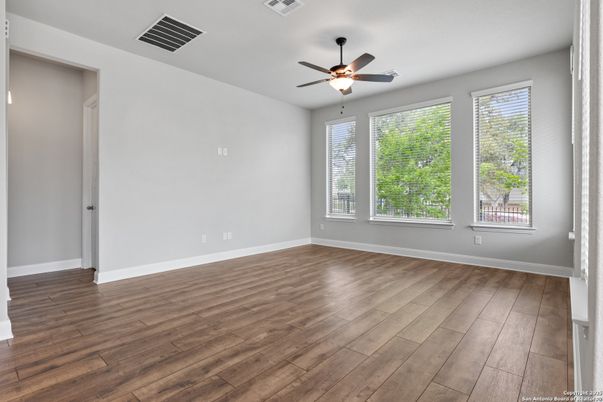 Empty room, Interior, Wood Texture Flooring